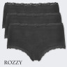 Трусы макси Nina Von C Cosy 16160584 черный (уп.3шт.) 