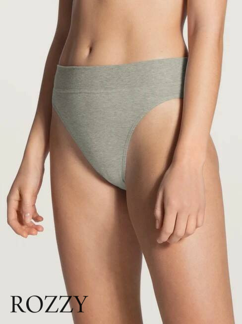 Трусы слипы хлопковые Calida Elastic 22030 серый