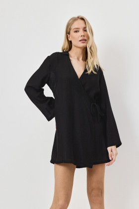 Платье домашнее Aruelle Noir черный