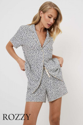 Пижама вискозная Aruelle Beatrich серый