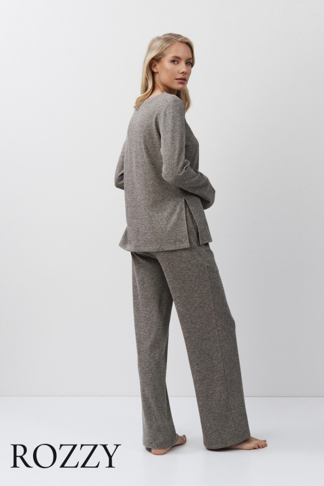 Пижама Aruelle Davina Set Brown тауп