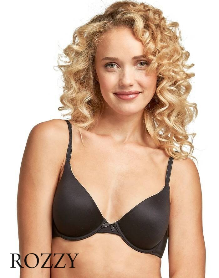 Бюстгальтер Maidenform Comfort Devotion 9402 черный/бежевый