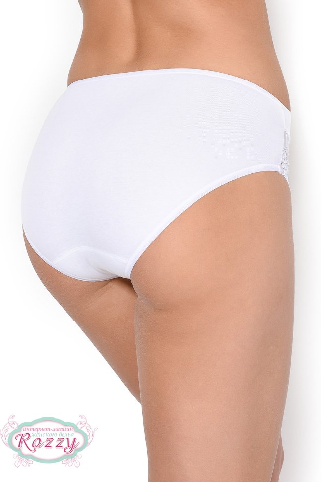 Трусы классика хлопковые Janira Maxi 31645 (31397) (2шт.) белый, ванильный, песочный, черный