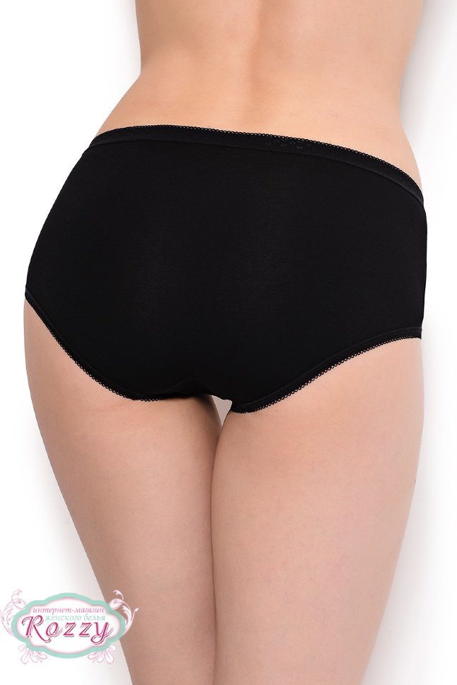 Трусы классика хлопковые Janira Maxi 31641 (2 шт.) белый, ванильный, песочный, черный