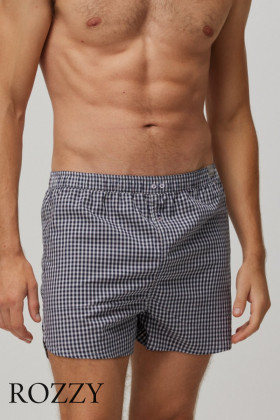 Трусы боксеры мужские Ysabel Mora 20277 темно-синий/серый