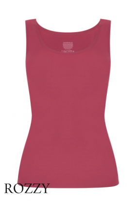 Майка one-size Chantelle Soft Stretch C26460 красно-коричневый