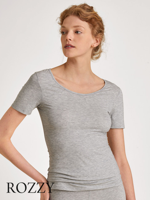 Футболка хлопковая Calida Natural Comfort 14075 серый