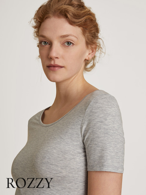 Футболка хлопковая Calida Natural Comfort 14075 серый