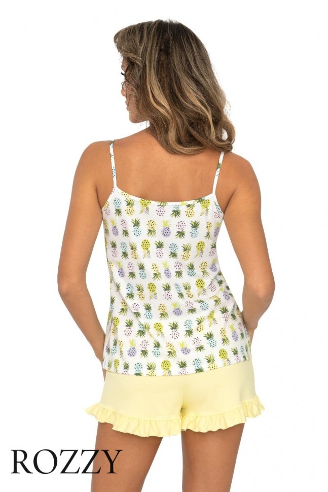 Пижама вискозная Donna Ananas II 1/2 желтый