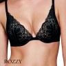 Бюстгальтер планж пуш-ап Wonderbra Rifined Glamour W02LN черный