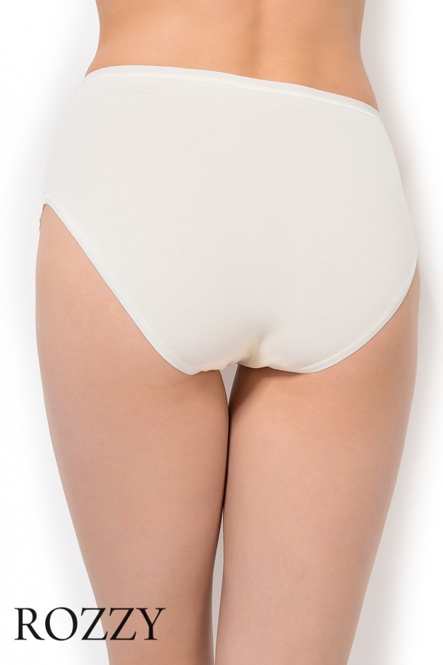 Трусы классика хлопковые Janira 31688 белый, ванильный, песочный, черный