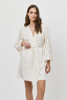 Халат вискозный Aruelle Ada экрю