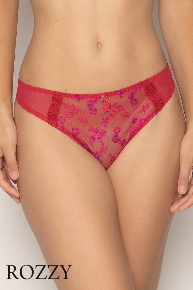 Трусы стринги Empreinte Flora 01199 красный соблазн