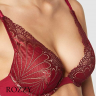 Бюстгальтер планж пуш-ап Wonderbra Rifined Glamour W02LN клюква/шоколад