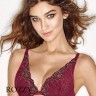 Бюстгальтер планж пуш-ап Wonderbra Rifined Glamour W02LN клюква/шоколад