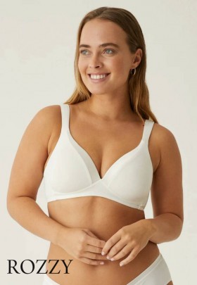 Бюстгальтер без косточек Naturana Everyday 5119 ванильный Ф