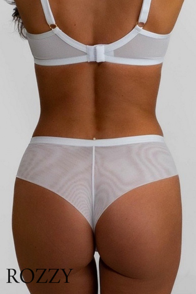 Трусы бразильяна Subtille Butterfly White белый