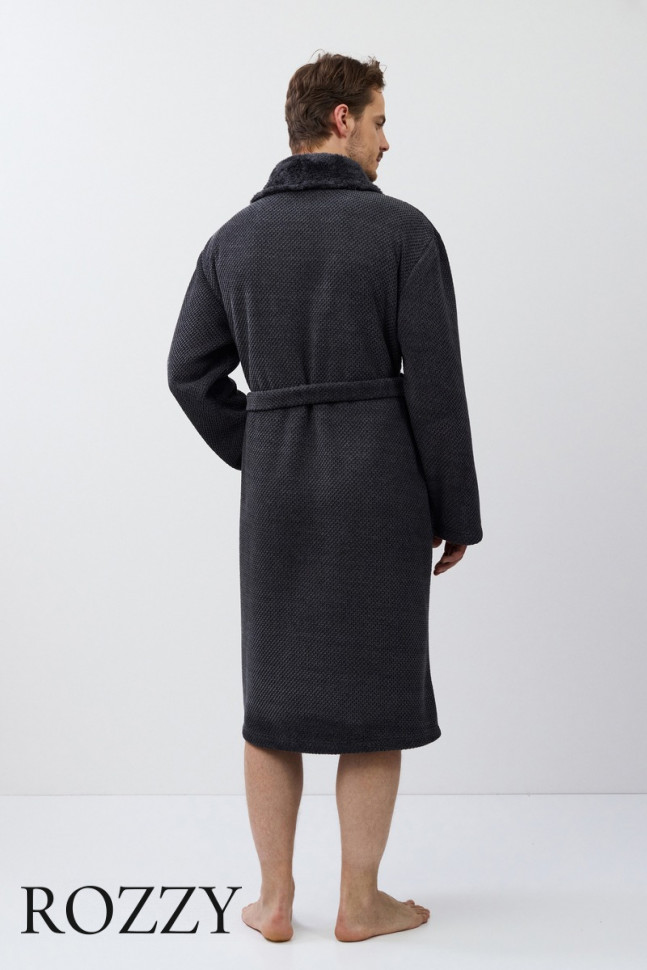 Халат мужской Aruelle Gregor графитовый