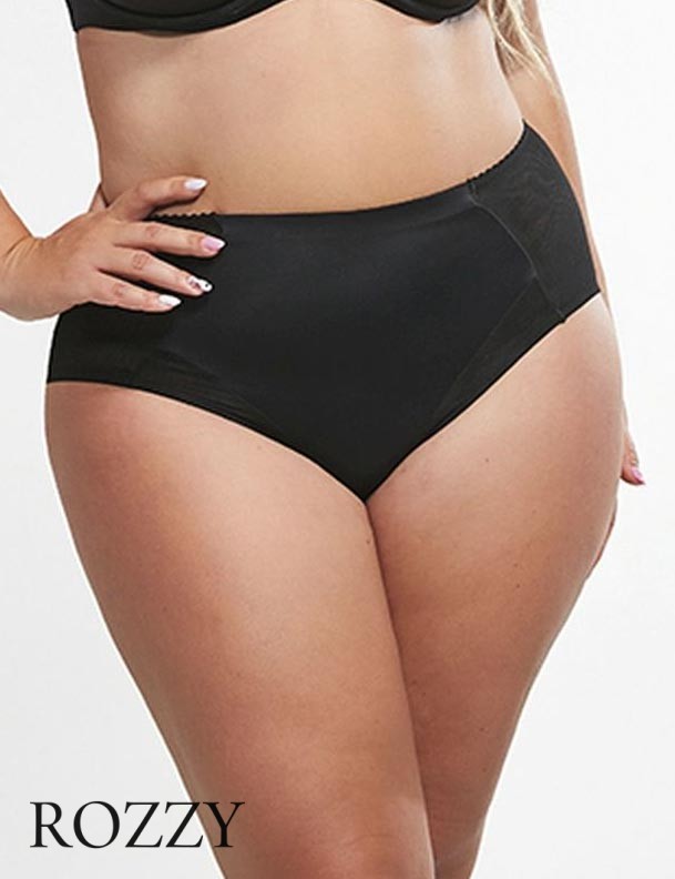 Трусы шорты-стринги корректирующие Kris Line Fortuna Comfort Black черный 