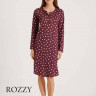 Сорочка хлопковая Calida Lovely Nights 37156 бордовый