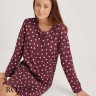 Сорочка хлопковая Calida Lovely Nights 37156 бордовый