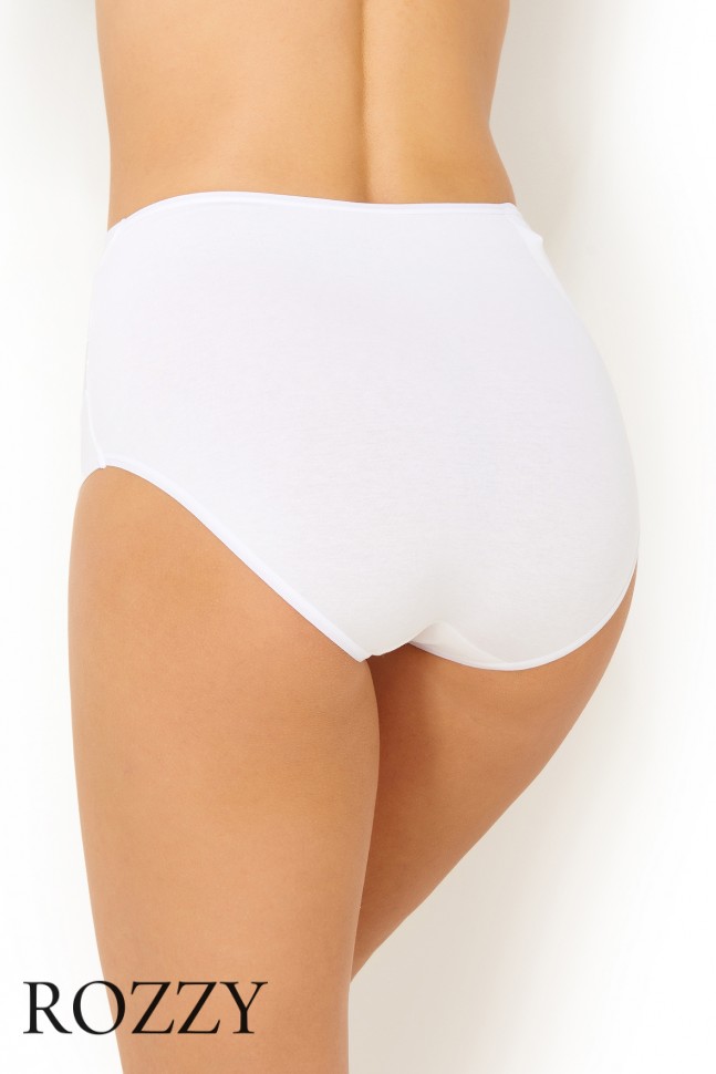 Трусы классика хлопковые Janira Charm Cotton 32138 белый