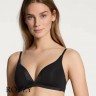 Бюстгальтер без косточек хлопковый Calida Cate 03158 черный