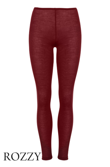 Легинсы шерстяные Nina Von C Wool Silk 29260111 бордовый