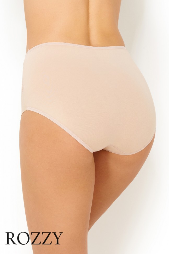 Трусы классика хлопковые Janira Charm Cotton 32138 песочный