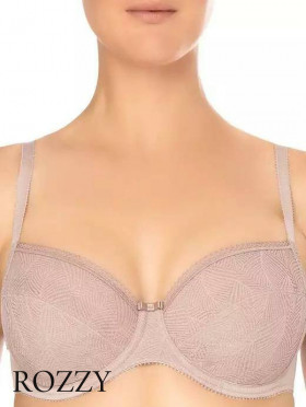 Бюстгальтер Conturelle Magic Garden 805848 серо-коричневый