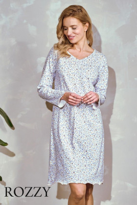 Сорочка хлопковая Taro Ariella 3241/3258 светло-голубой