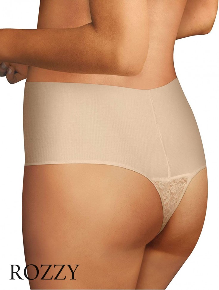 Трусы корректирующие Maidenform Thong DM0049 LC телесный