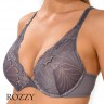 Бюстгальтер планж пуш-ап Wonderbra Rifined Glamour W02LN серый