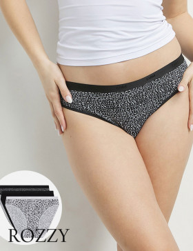 Трусы слипы хлопковые DIM Les Pockets Cotton 4C17 оптика (уп.3шт.)