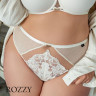 Трусы шорты-стринги Kris Line Cotton Flower молочный