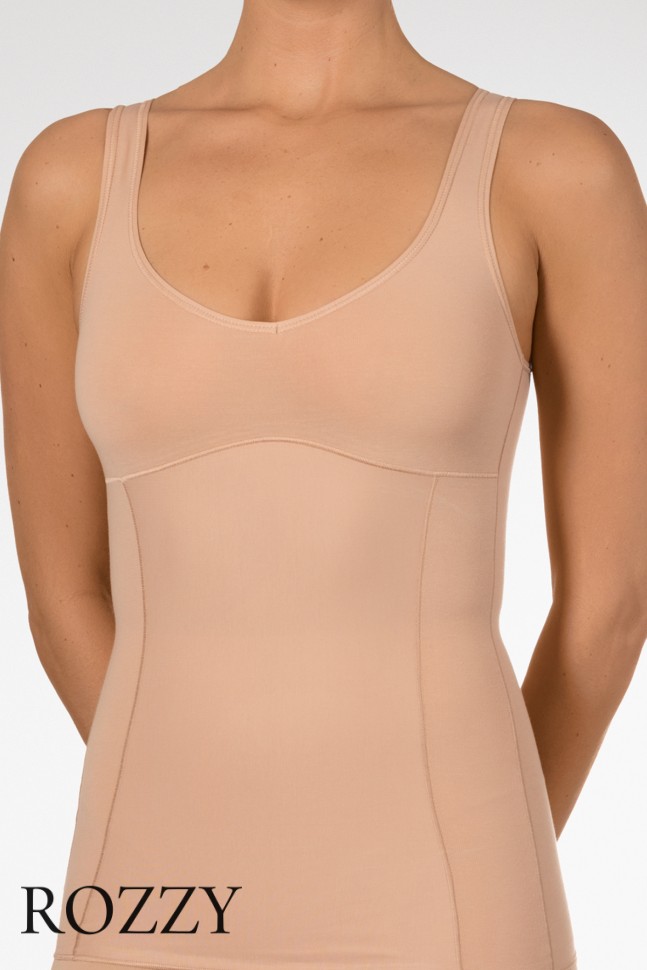 Майка корректирующая хлопковая Nina Von C Cotton Shape 45400112 карамельный