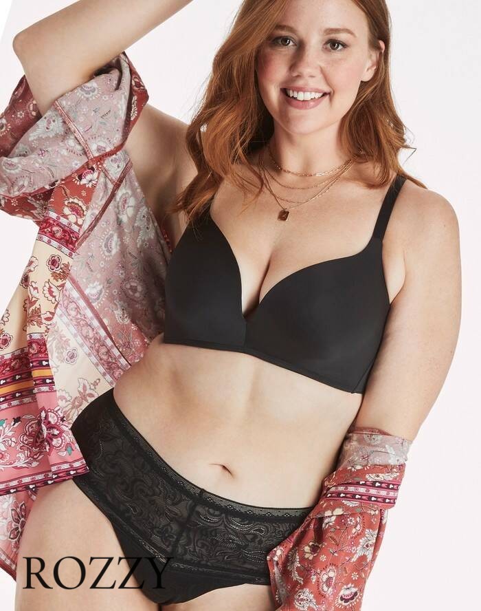 Бюстгальтер пуш-ап без косточек Maidenform DM1192 черный