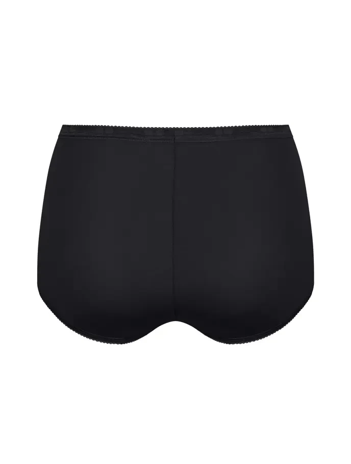 Трусы макси хлопковые Sloggi Basic+ Maxi 4P черный (уп.4шт.)