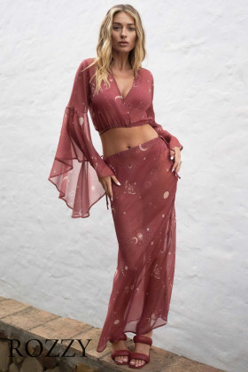 Юбка пляжная Esotiq Lunar/88X 41716 терракотовый