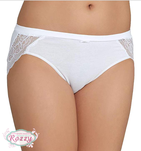 Трусы слипы хлопковые Bali Lace Desire CD63 белый