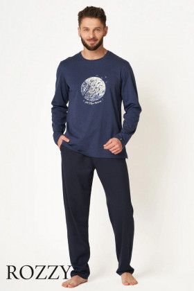Пижама мужская Key MNS 625 темно-синий