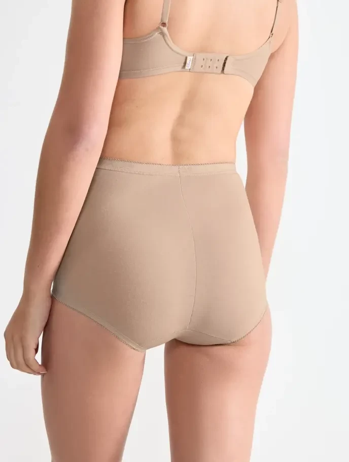 Трусы макси хлопковые Sloggi Basic+ Maxi 4P телесный (уп.4шт.)