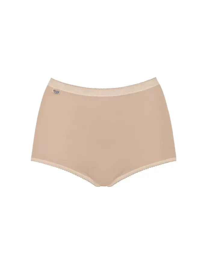 Трусы макси хлопковые Sloggi Basic+ Maxi 4P телесный (уп.4шт.)
