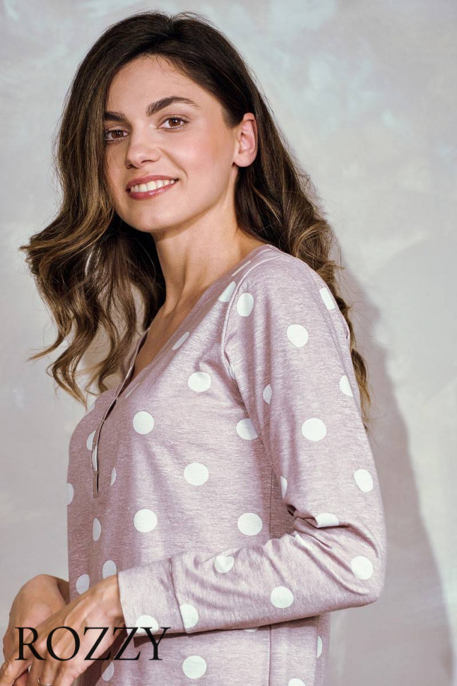 Сорочка хлопковая Taro Libby 3215 светло-лиловый