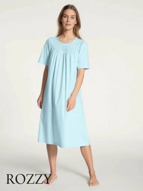Сорочка хлопковая Calida Soft Cotton 34000 голубой (hellblau)