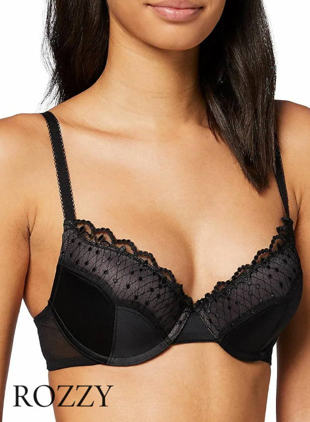 Бюстгальтер пуш-ап Wonderbra Modern Chic W05G1 черный