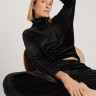 Костюм домашний велюровый Calida Lounge Seduction 15425/29925 черный