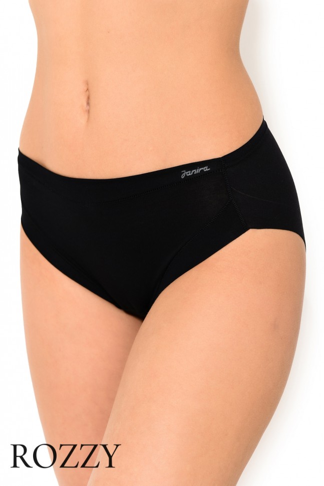 Трусы классика хлопковые Janira Cotton Band 31862 белый, песочный, черный 