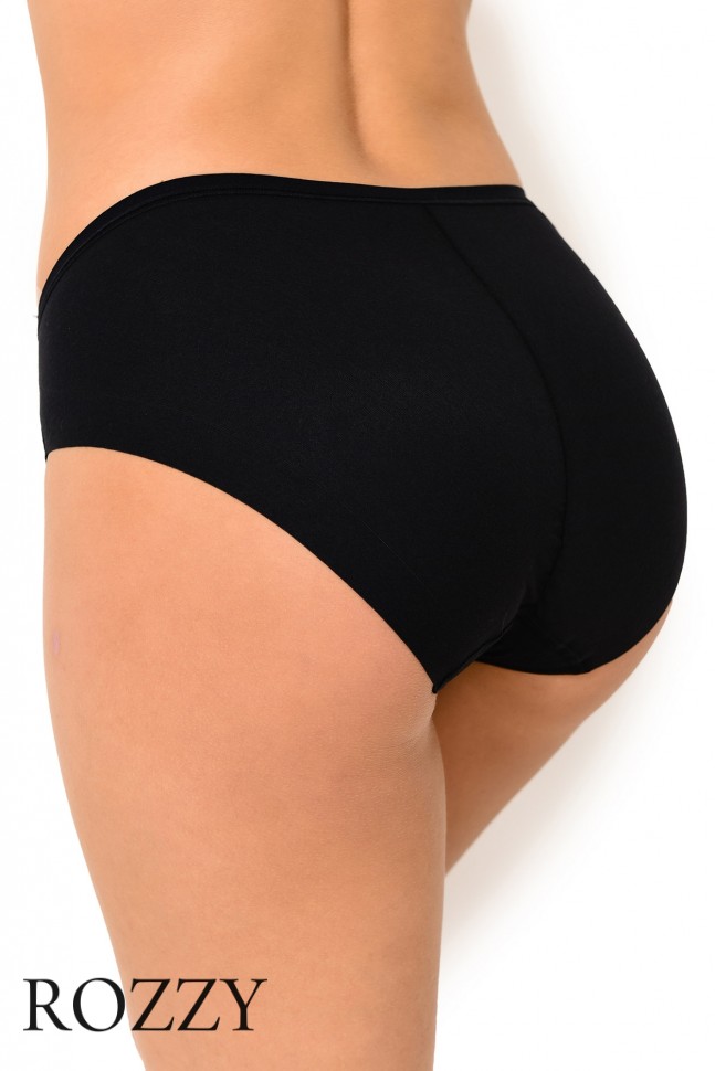 Трусы классика хлопковые Janira Cotton Band 31862 белый, песочный, черный 