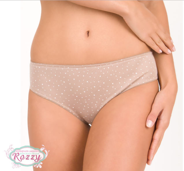 Трусы слипы Felina Joy print 210211 нуга в горошек Ф